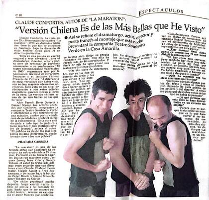 La Maratón - El Mercurio