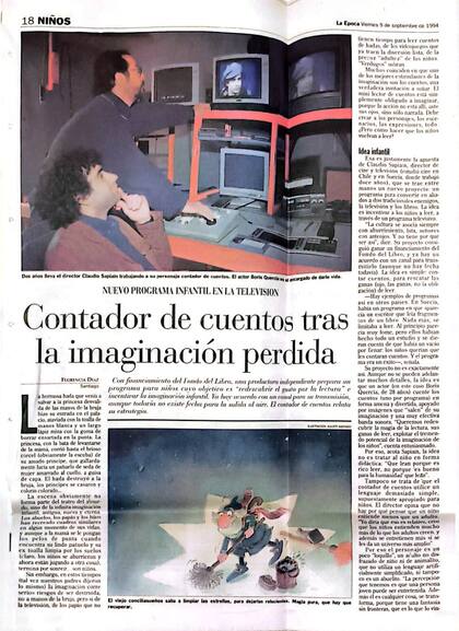 Matías el cuentacuentos - 09-08-1994